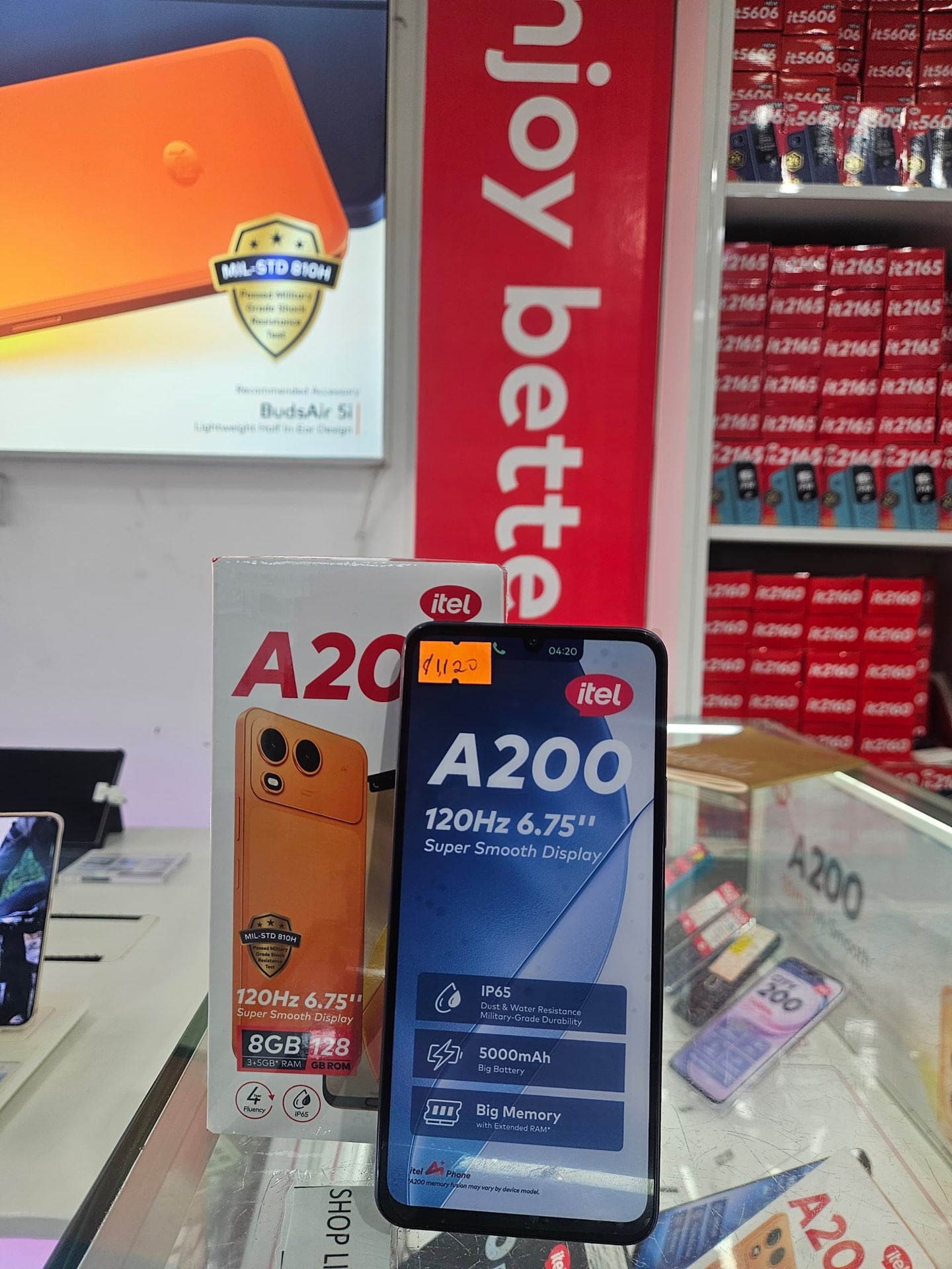 itel A200 (128GB/8GB RAM)