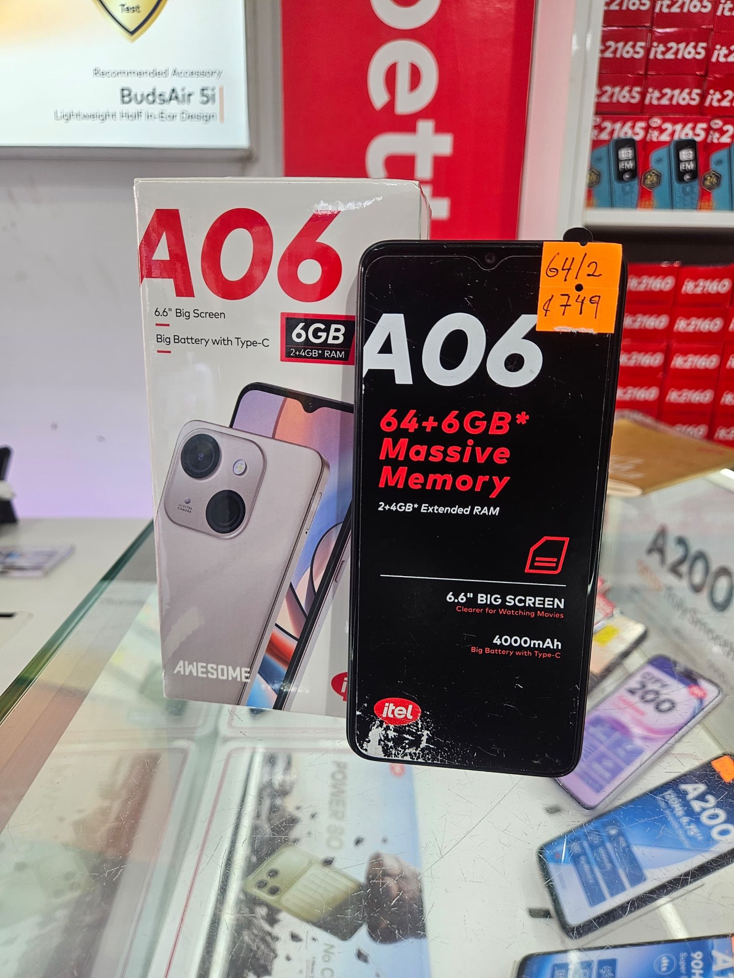 itel A06 (64GB/6GB RAM)