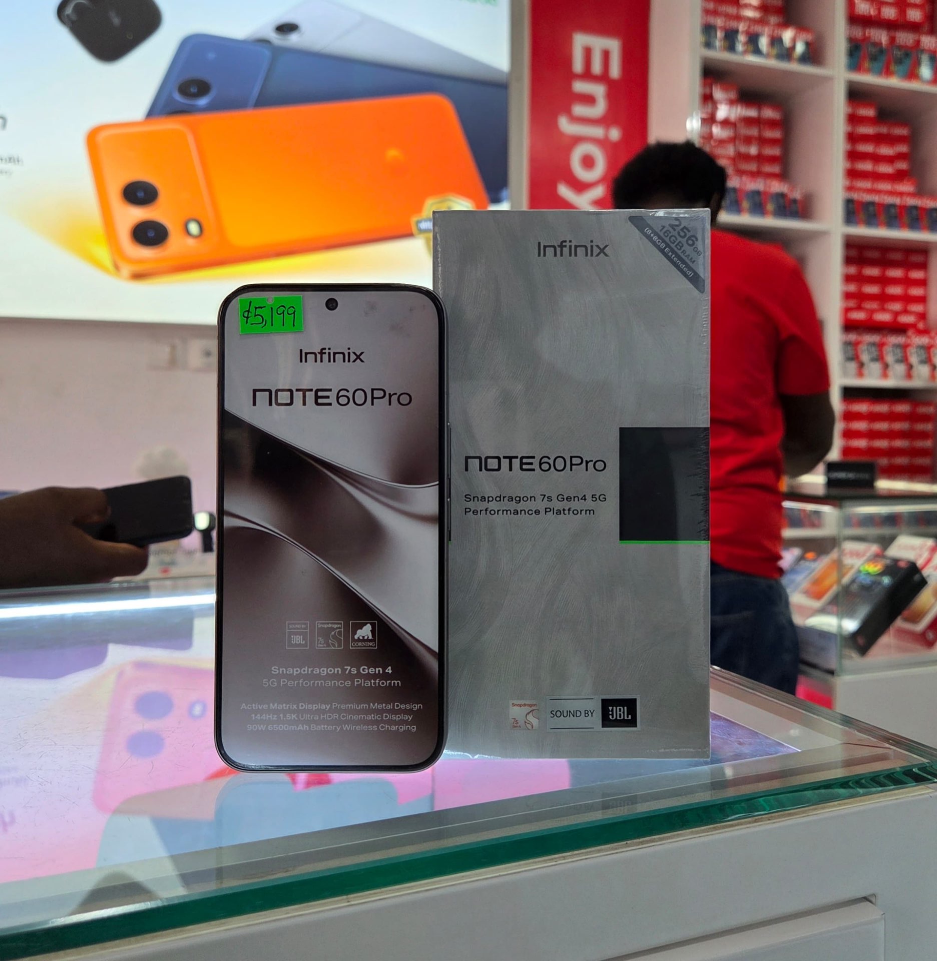 Infinix Note 60 Pro (256GB/16GB RAM, 5G)