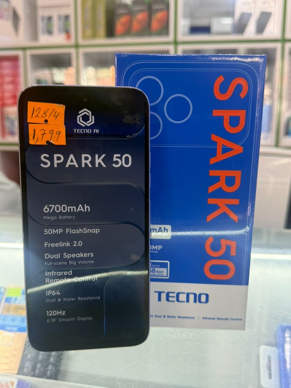 Tecno Spark 50 (128GB / 4GB RAM)